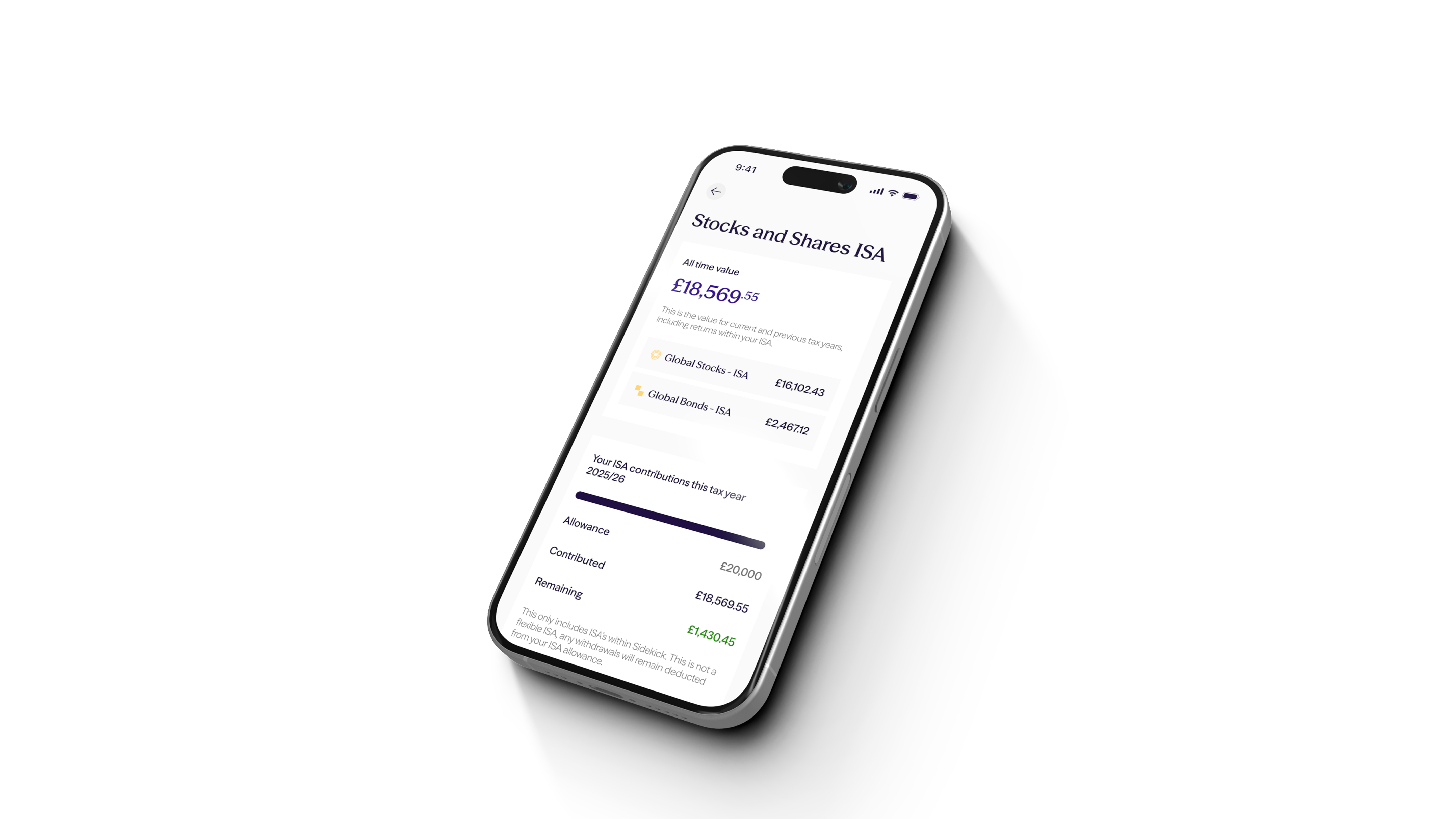 The Sidekick app showing a weekly briefing with a headline insight